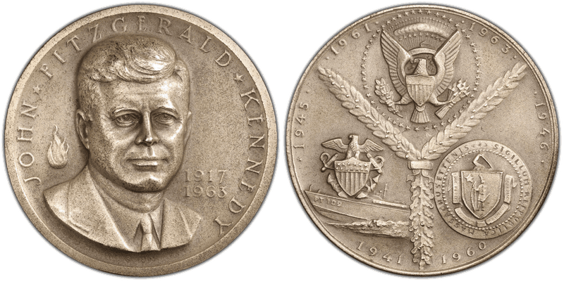 1963 Medal K-63A-1a Silver P.A.M. Memorial
