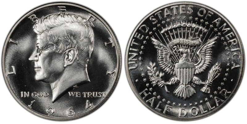 1964 Proof Kennedy Half Dollar