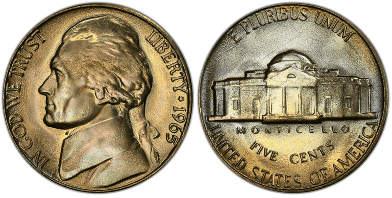 1965 Jefferson Nickel