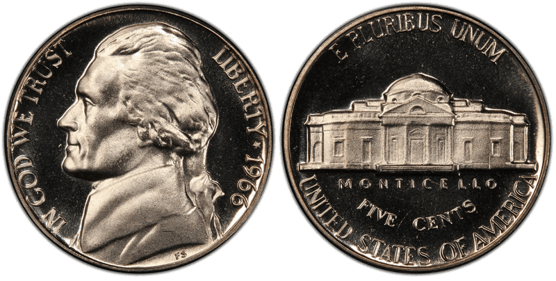 1966 SMS Jefferson Nickel