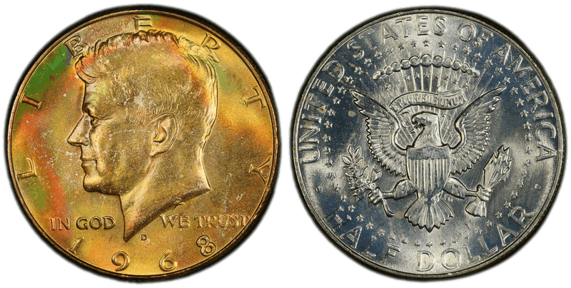 1968 Kennedy Half Dollar