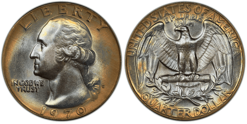 1970 Washington Quarter