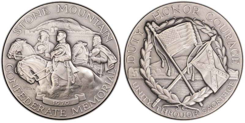 1970-P Silver Medal D1970-4a, Stone Mountain