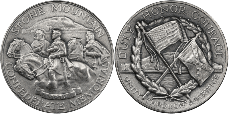 1970-P Silver Medal D1970-4b, Stone Mountain Small