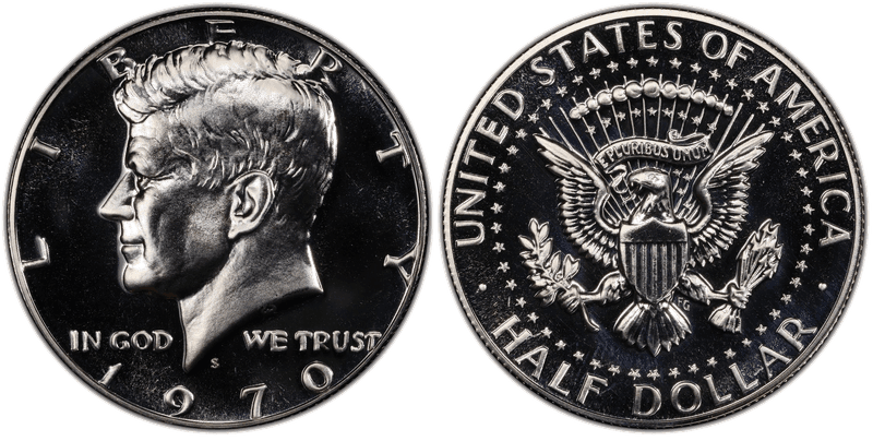 1970 (S) Proof Kennedy Half Dollar
