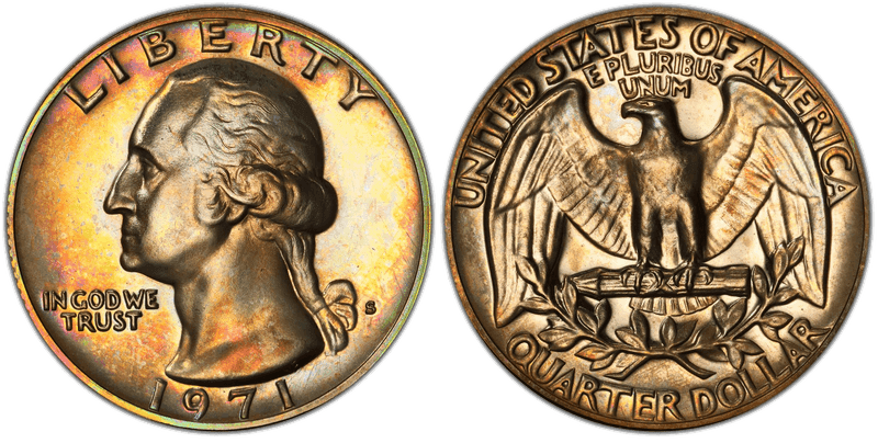1971 (S) Proof Washington Quarter