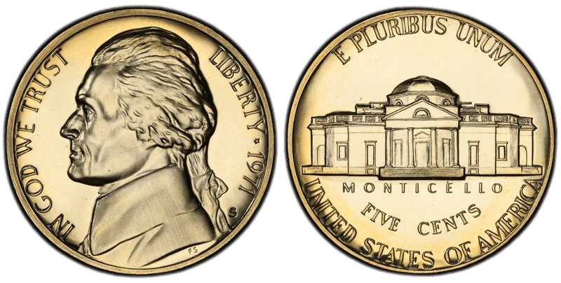 1971 (S) Proof Jefferson Nickel