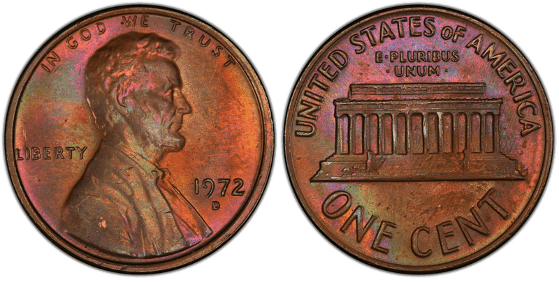 1972 Lincoln Cent