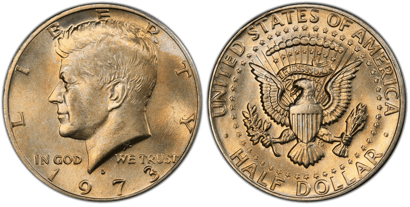 1973 Kennedy Half Dollar