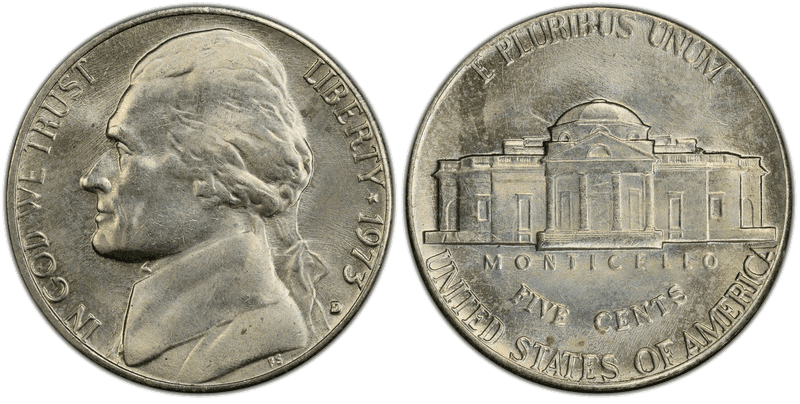 1973 Jefferson Nickel