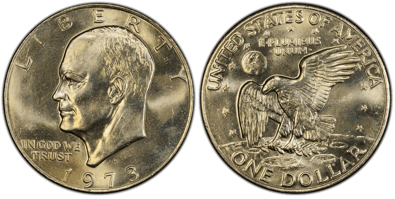 1973 Eisenhower Dollar