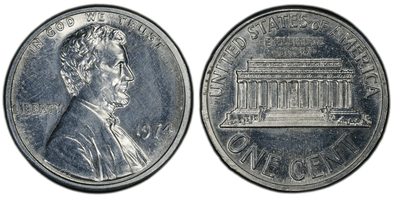 1974 Cent Patterns