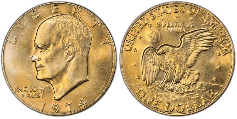 1974 Eisenhower Dollar