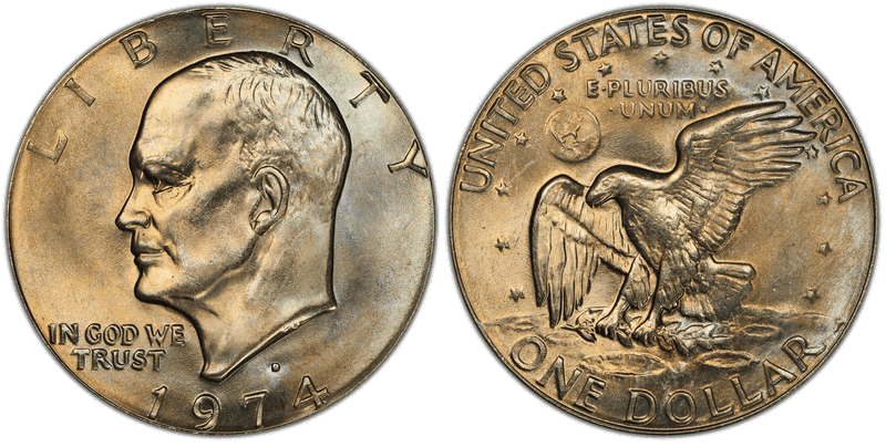 1974 Eisenhower Dollar