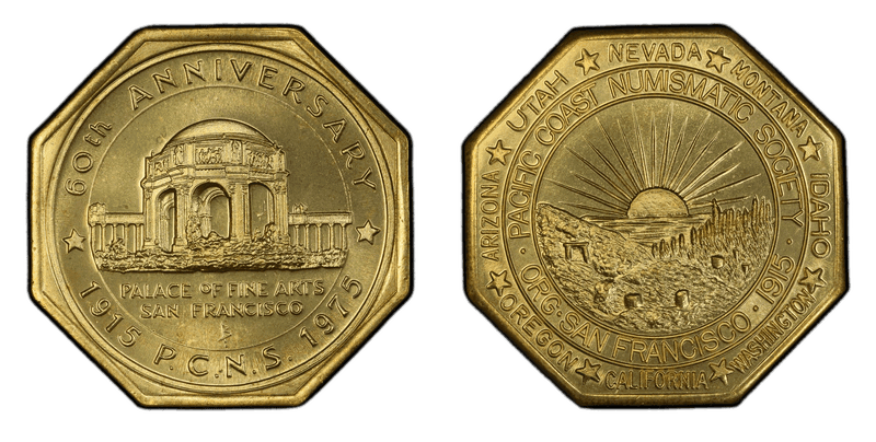 1975 Medal Pacific Coast Numismatic Soc.
