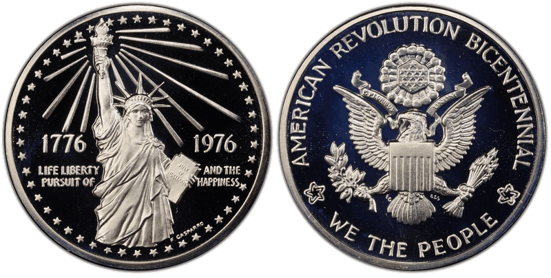 1976 Medal Bicentennial Silver