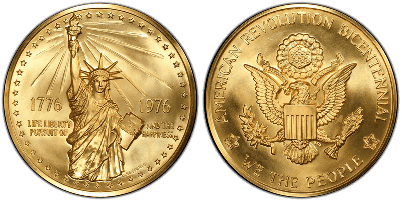 1976 Medal Bicentennial .900 Fine Gold, 13.5oz