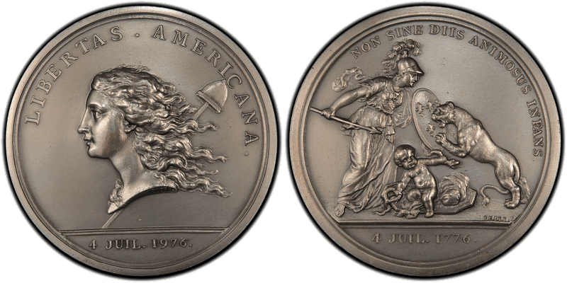 1976 Silver Libertas Americana Medal - Copy of Original Design(Regular Strike)