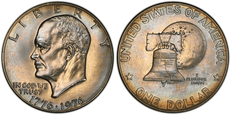 1976 Type 1 Eisenhower Dollar