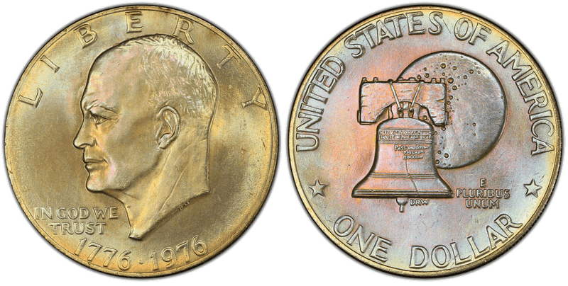 1976 Type 2 Eisenhower Dollar