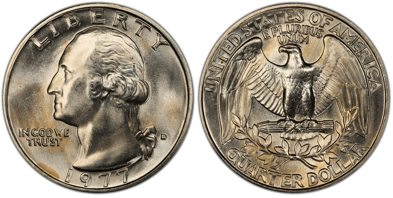 1977 Washington Quarter
