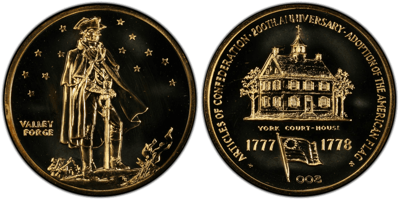 1978 Bronze Medal D1978-1d, Valley Forge