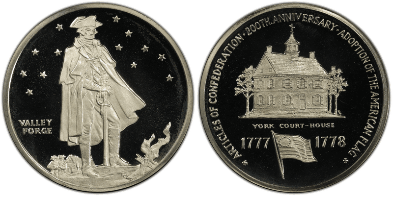 1978 Silver Medal D1978-1b, Valley Forge