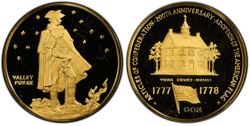 1978 Medal Valley Forge Gold