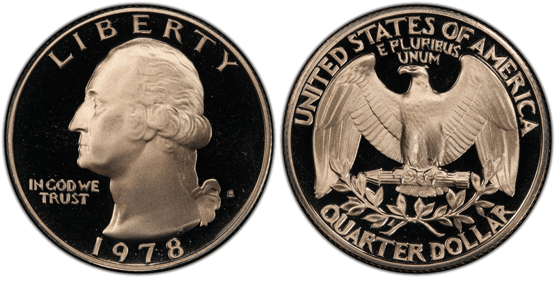 1978 (S) Proof Washington Quarter