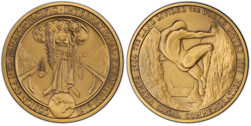 1979 Medal Panama Canal 75th Ann. Bronze