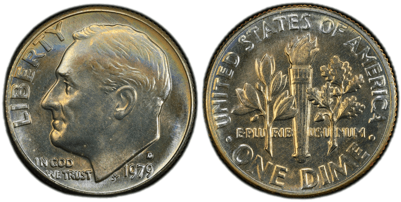 1979 Roosevelt Dime
