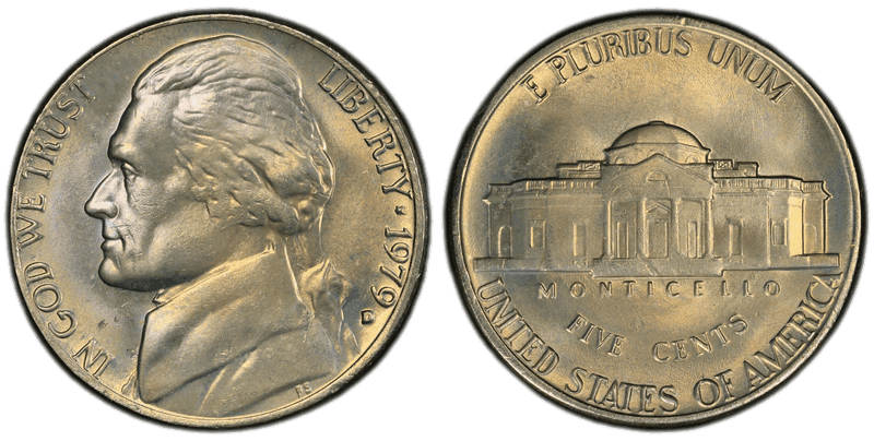 1979 Jefferson Nickel