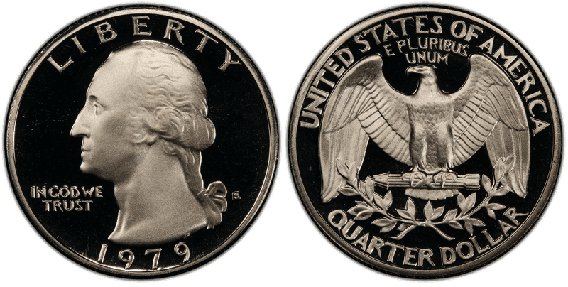 1979 (S) Proof Washington Quarter - Type 1