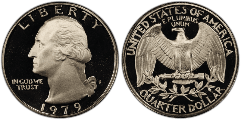 1979 (S) Proof Washington Quarter - Type 2