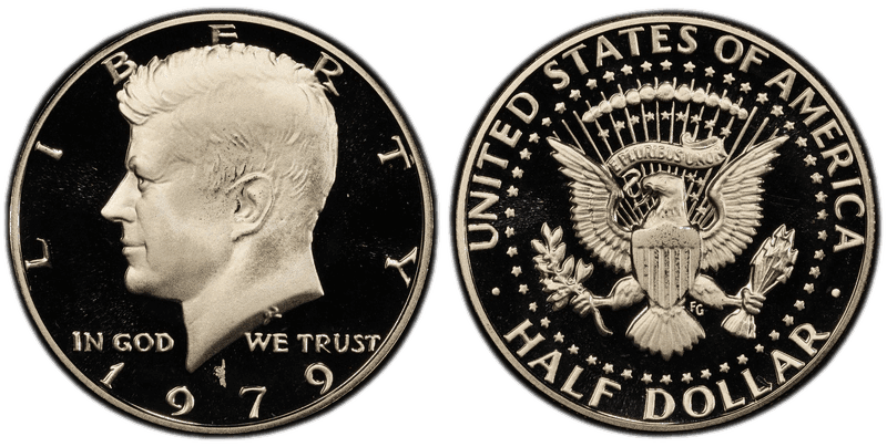 1979 (S) Proof Kennedy Half Dollar - Type 1