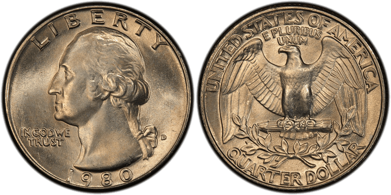 1980 Washington Quarter