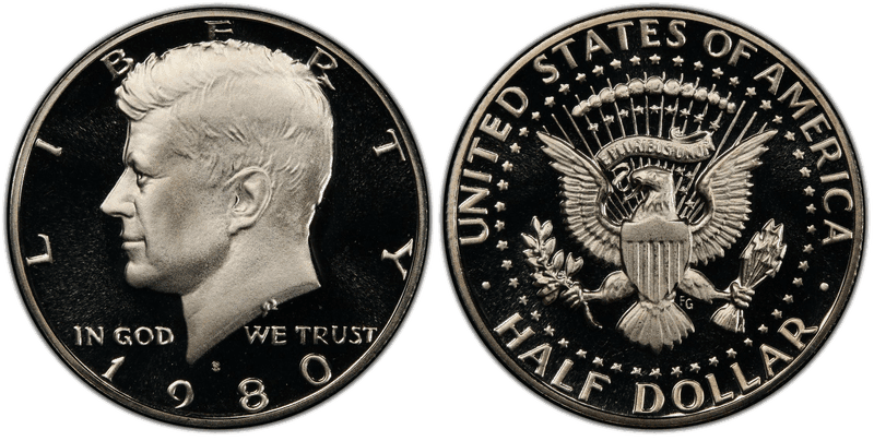 1980 (S) Proof Kennedy Half Dollar