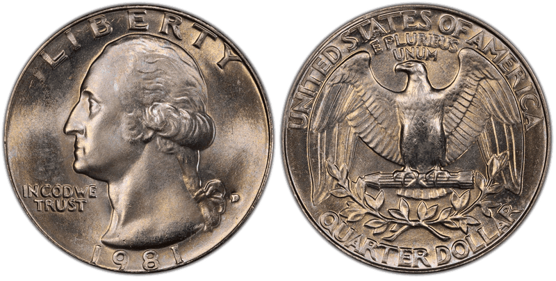 1981 Washington Quarter