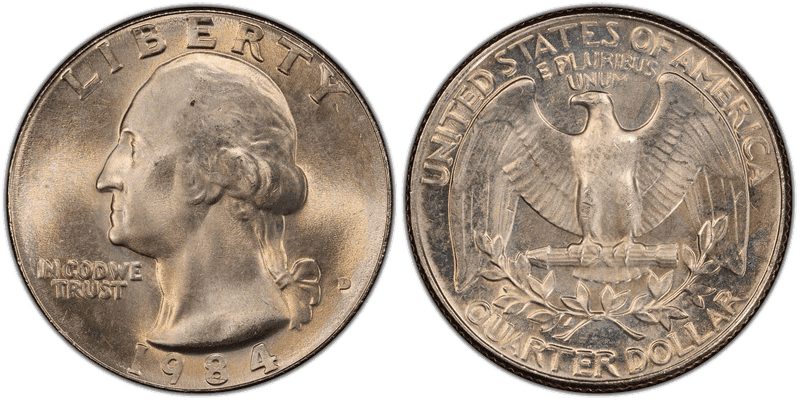 1984 Washington Quarter
