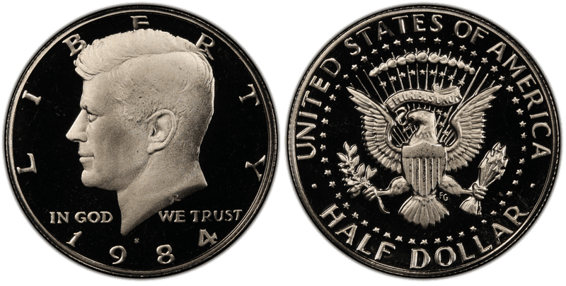 1984 (S) Proof Kennedy Half Dollar
