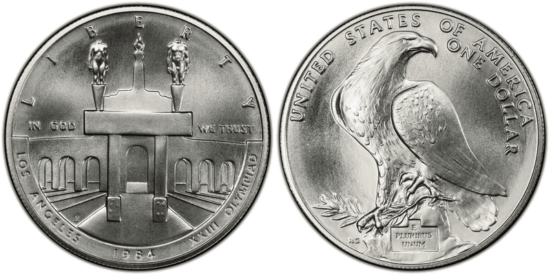 1984 (S) Olympic Dollar