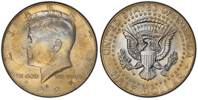 1985 Kennedy Half Dollar