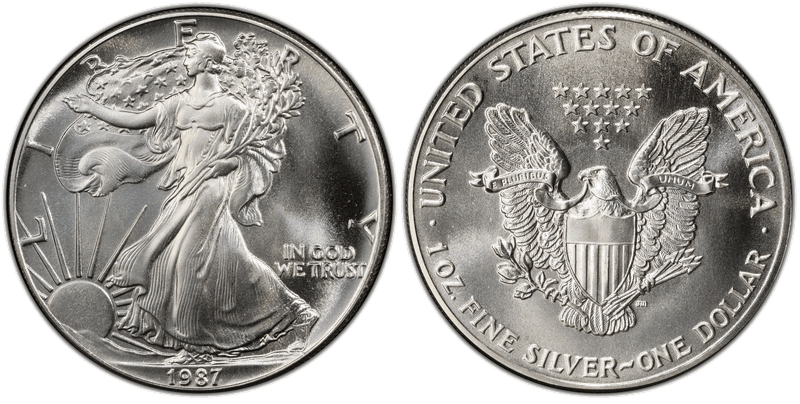 1987 American Silver Eagle