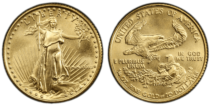 1987 American Eagle Ten Dollar Gold