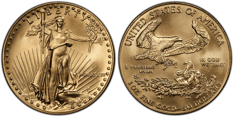 1987 American Eagle Fifty Dollar Gold
