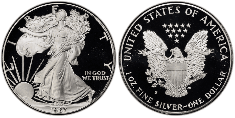1987 (S) Proof American Silver Eagle