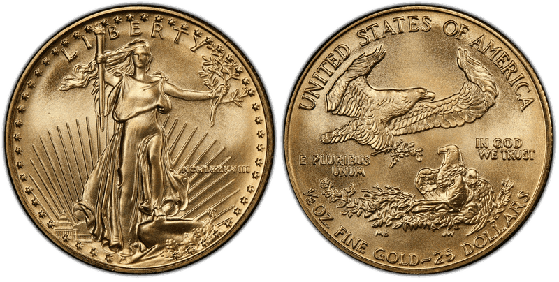 1988 American Eagle Twenty Five Dollar Gold