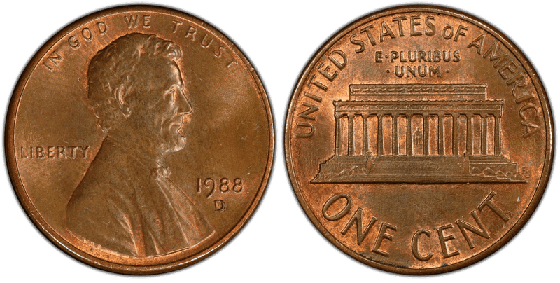 1988 Lincoln Cent