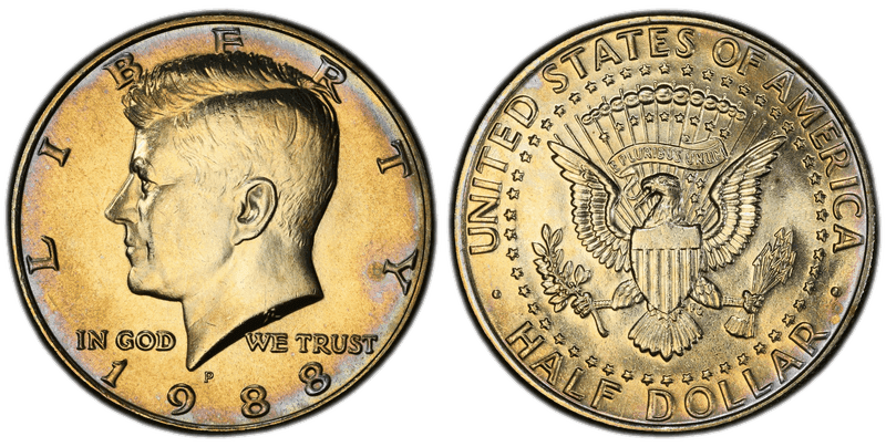 1988 (P) Kennedy Half Dollar