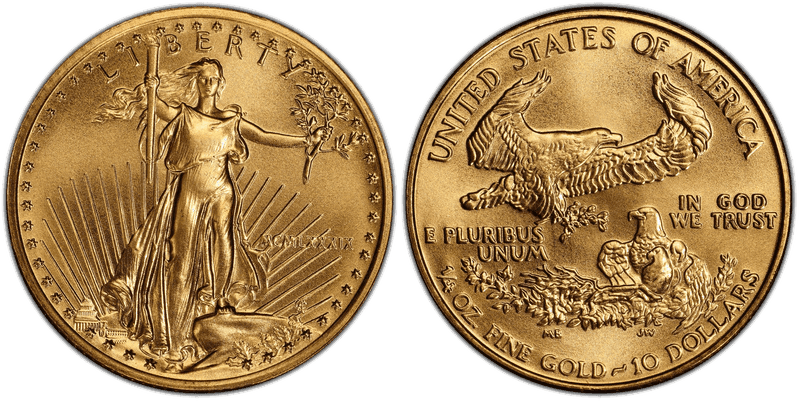 1989 American Eagle Ten Dollar Gold